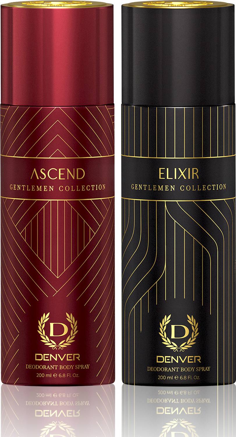 DENVER Gentlemen Collection Elixir & Ascend Combo Deodorant Spray