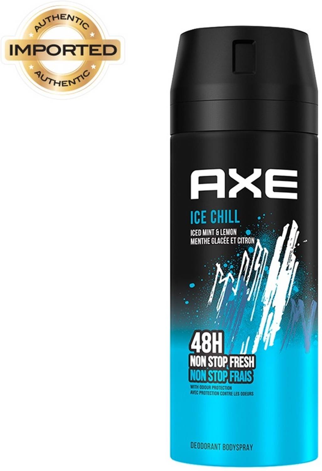 AXE Ice Chill Deodorant Body Spray for Men | Crushed Mint & Rosemary notes | Perfume Body Spray - For Men