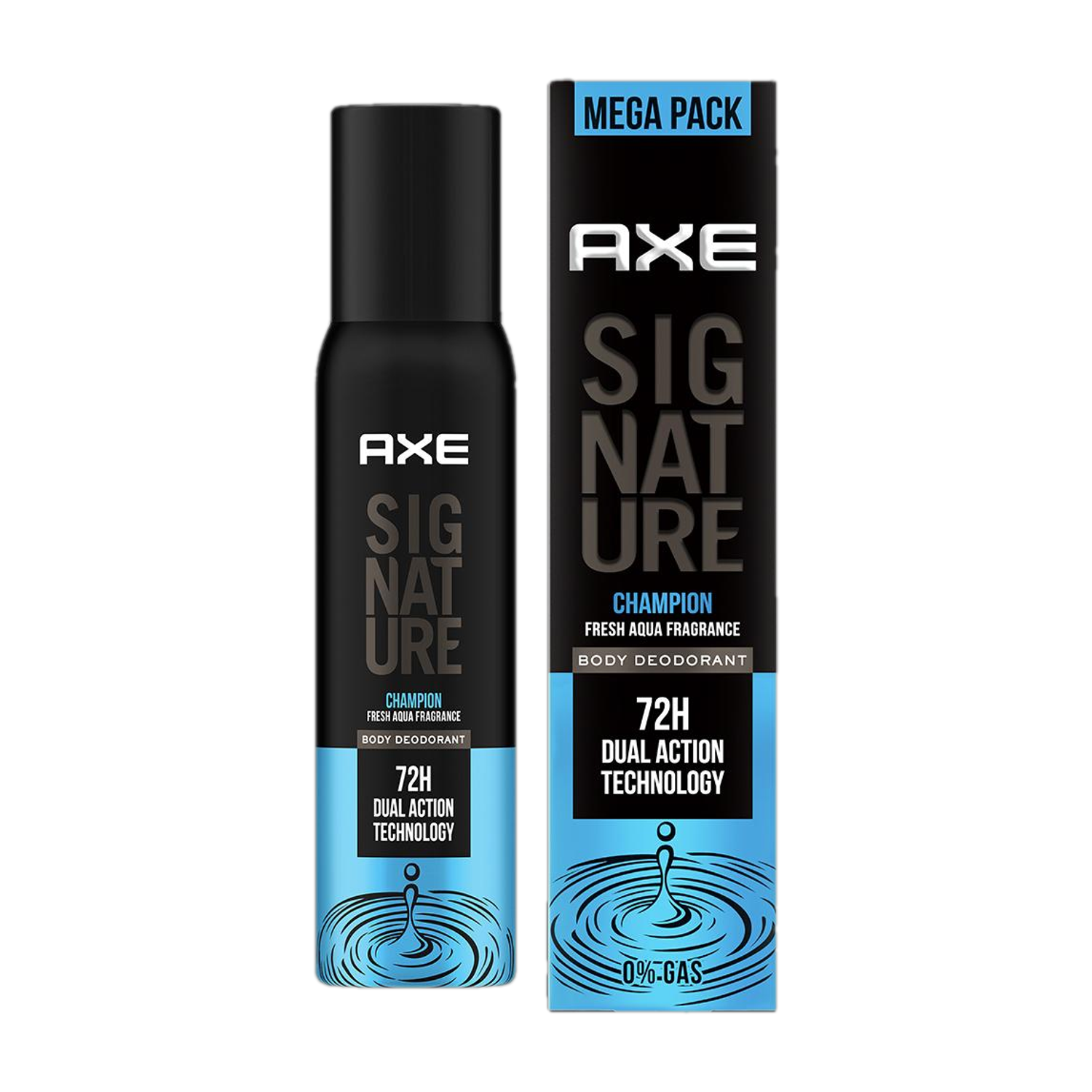 Image of AXE Signature ChampionDeodorant No Gas Body Perfume Deodorant Spray - For Men