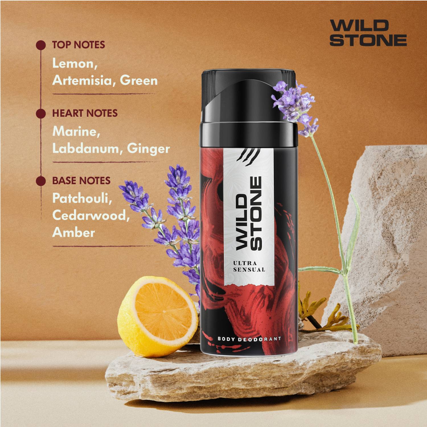 Wild Stone Ultra Sensual Deodorant Spray 150ml - Image 3