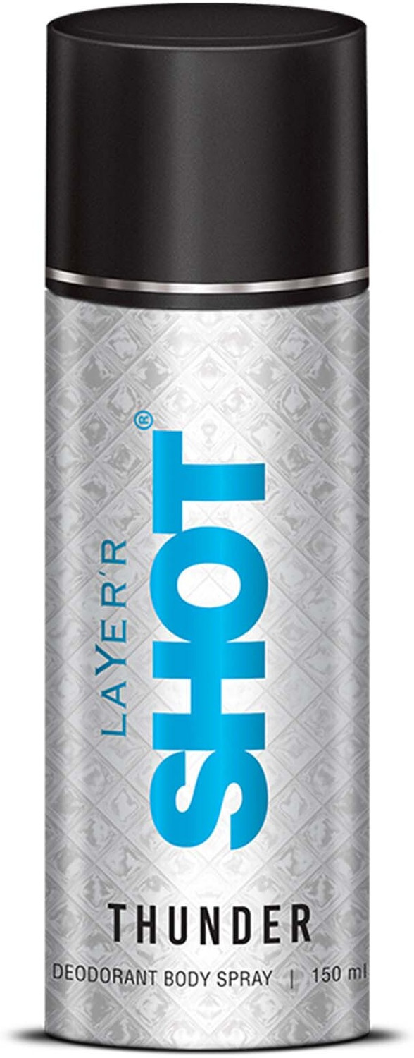 Image of LAYER'R SHOT Thunder Deodorant Spray - For Men