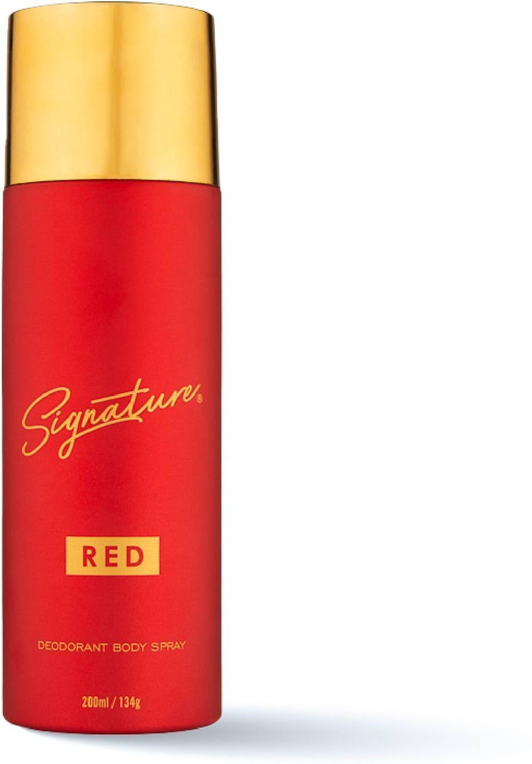 Signature Red Long Lasting Fragrance Skin Friendly Deodorant Body