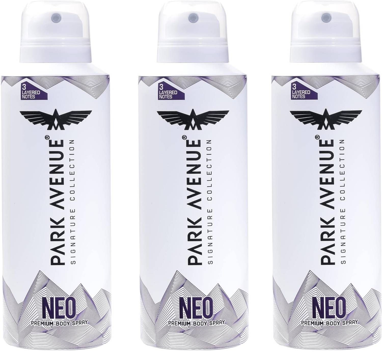PARK AVENUE Men Neo Signature Collection Deodorant Spray Fres