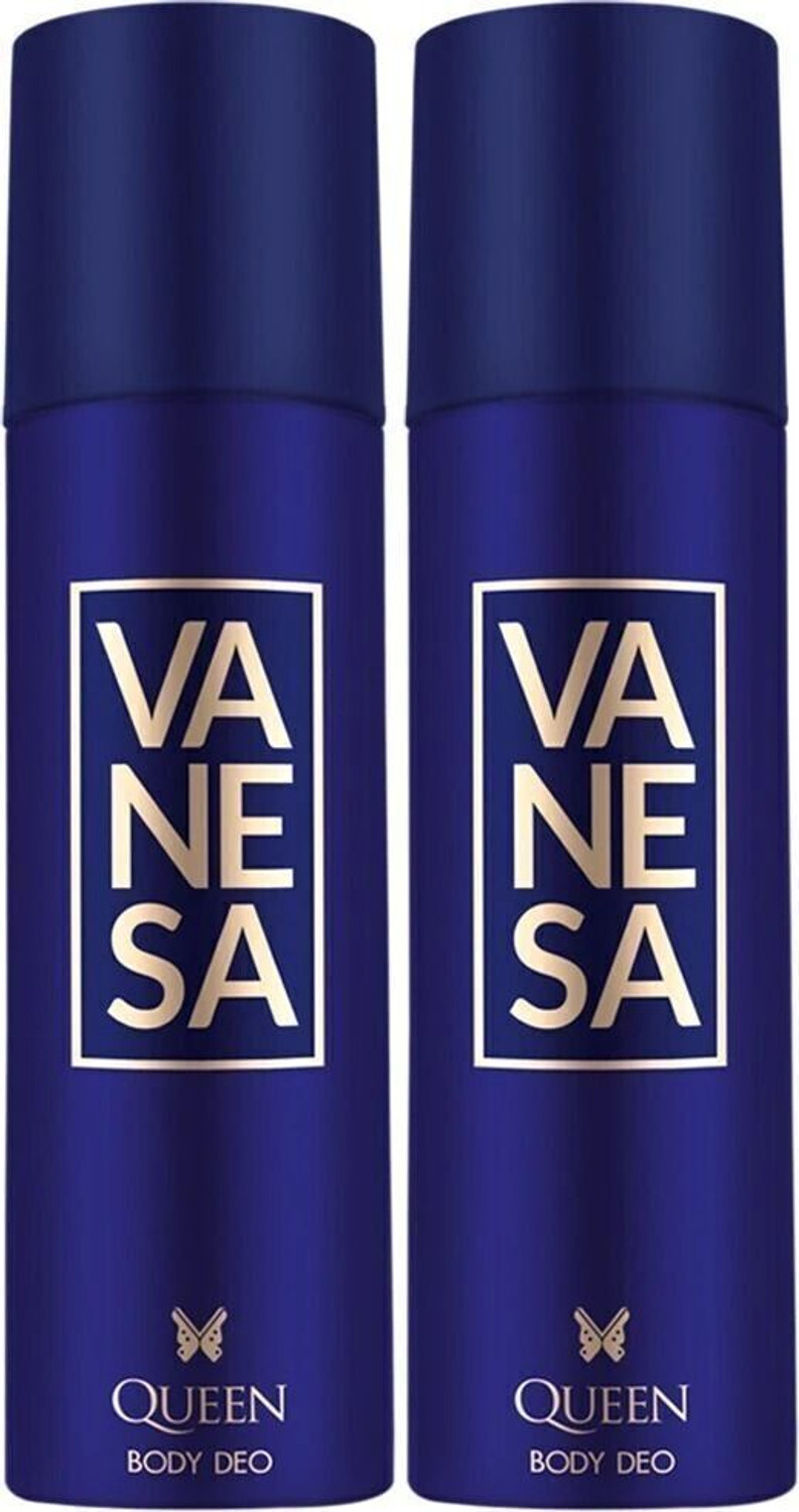 VANESA Queen Combo (Pack of 2) Deodorant Spray  -  For Women