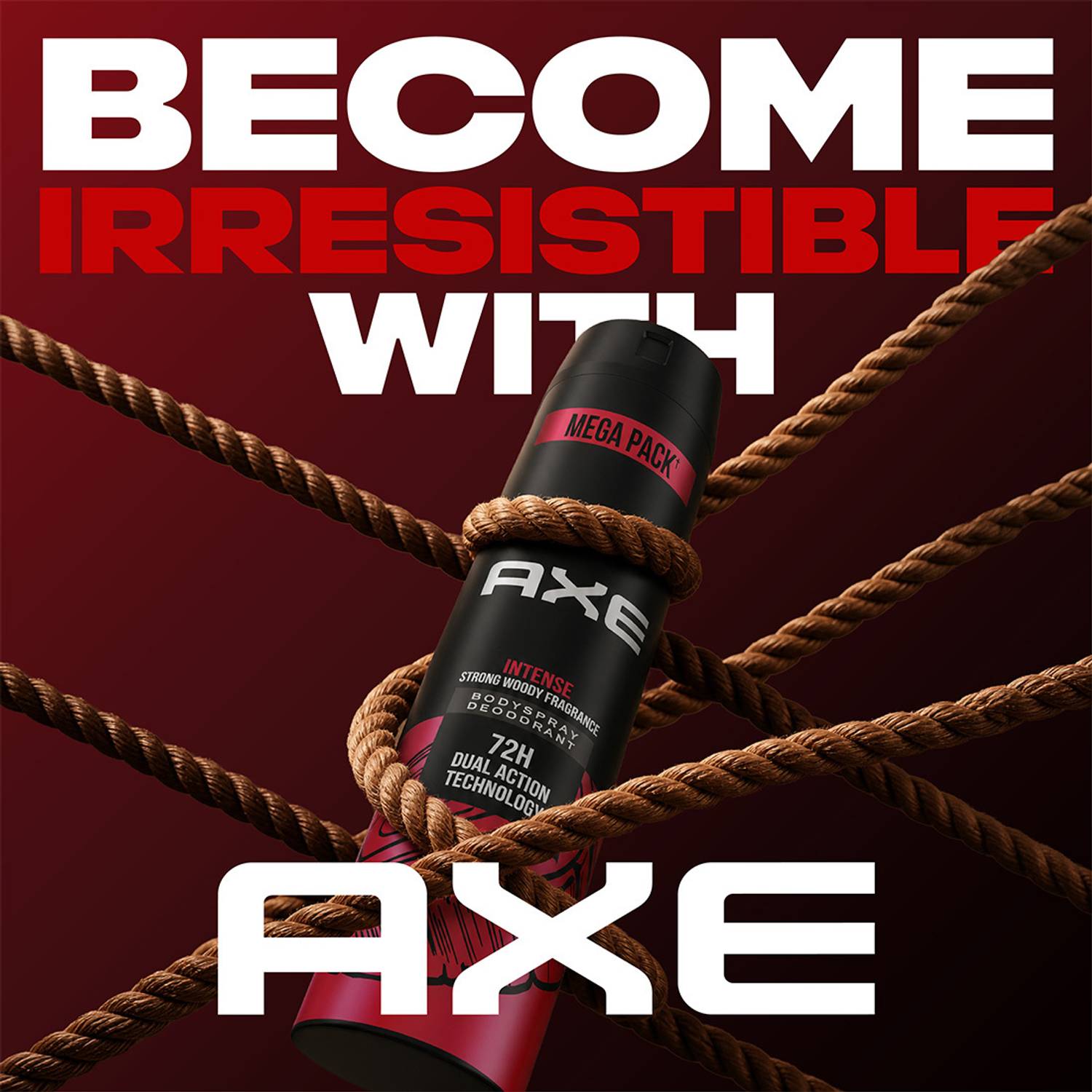 AXE Intense Body Spray - For Men Pack of 4 - Image 5