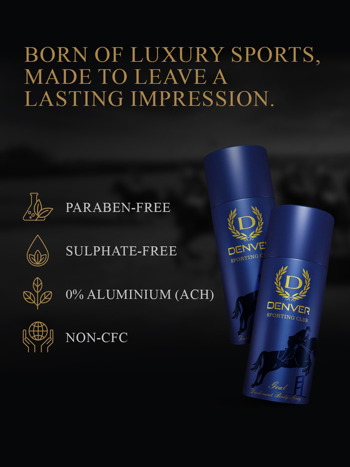 Image of DENVER Sporting Club Goal Body Spray - For Men