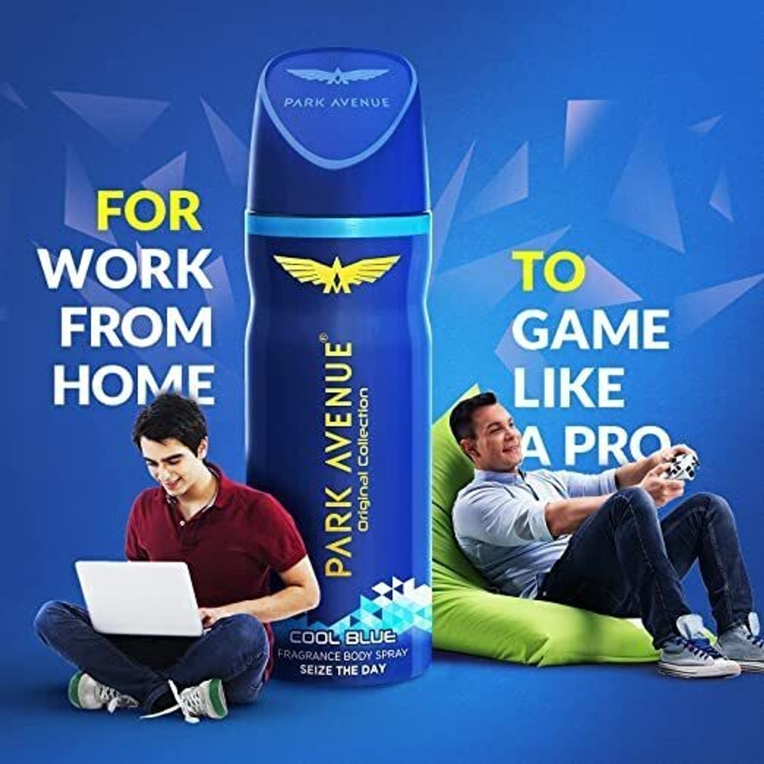 Image of PARK AVENUE Cool Blue Body Spray - For Men & Women 150 ml (Pack Of 1) Deodorant Spray - For Men & Women