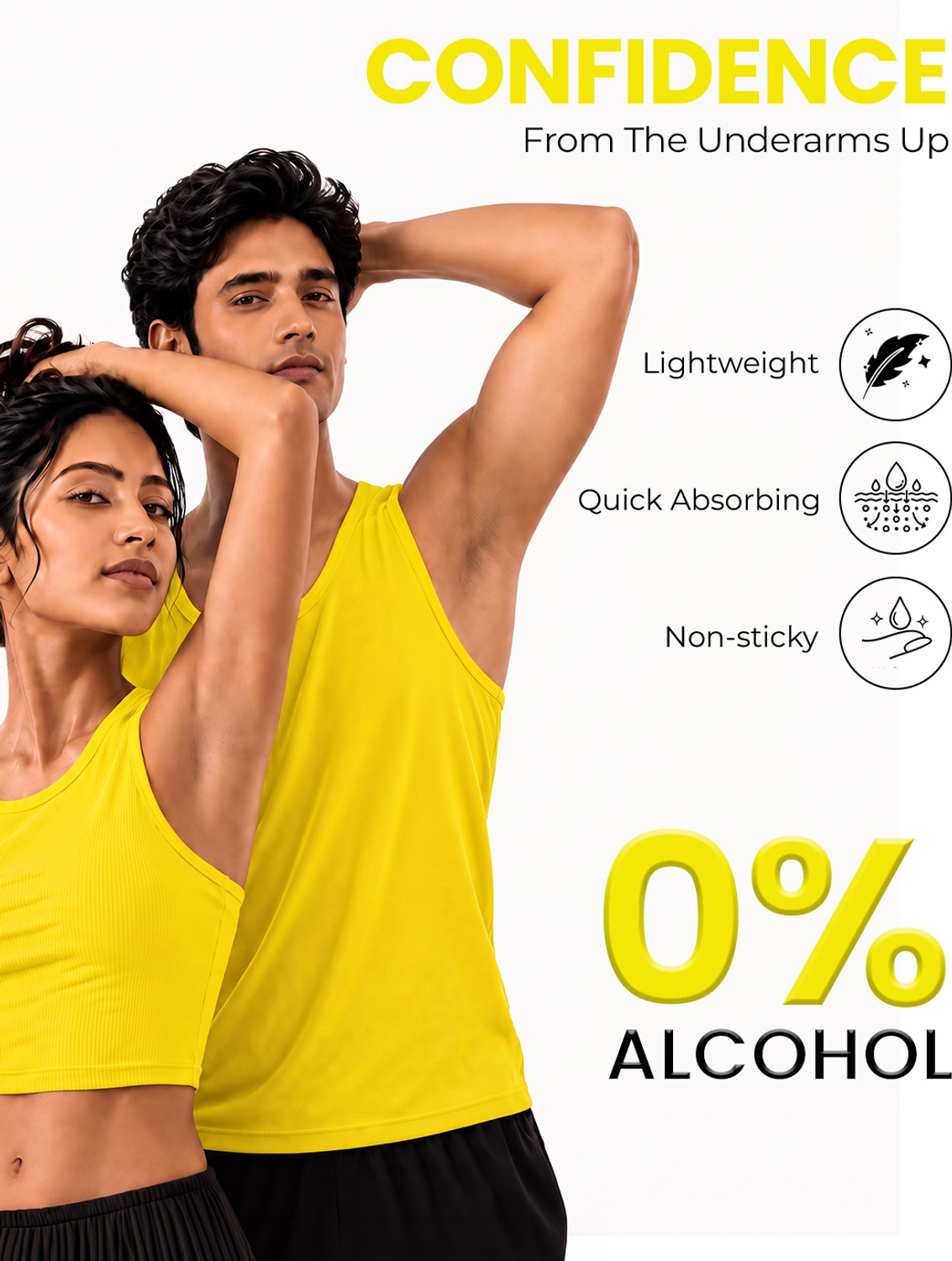 Image of OSCAR 10% AHA BHA Underarm Roll-On | Reduces Pigmentation & Odour | Aqua, Oud & Flora Deodorant Roll-on - For Men & Women