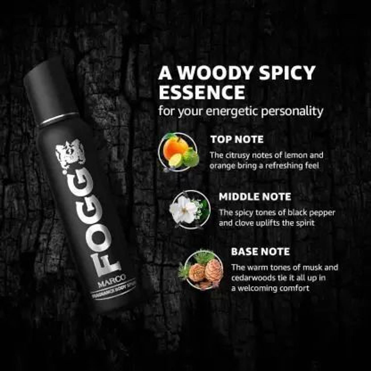 FOGG Marco, Royal & Napoleon Deodorant Body Spray - 150 ml - Image 3