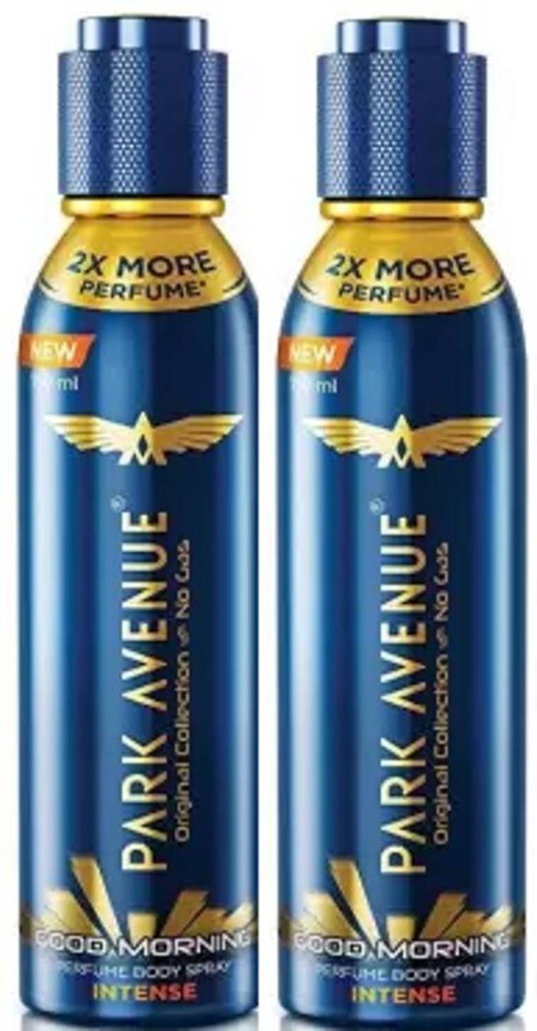 PARK AVENUE Good Morning Intense Men Deodorant 150 Ml Pack Of 2 w