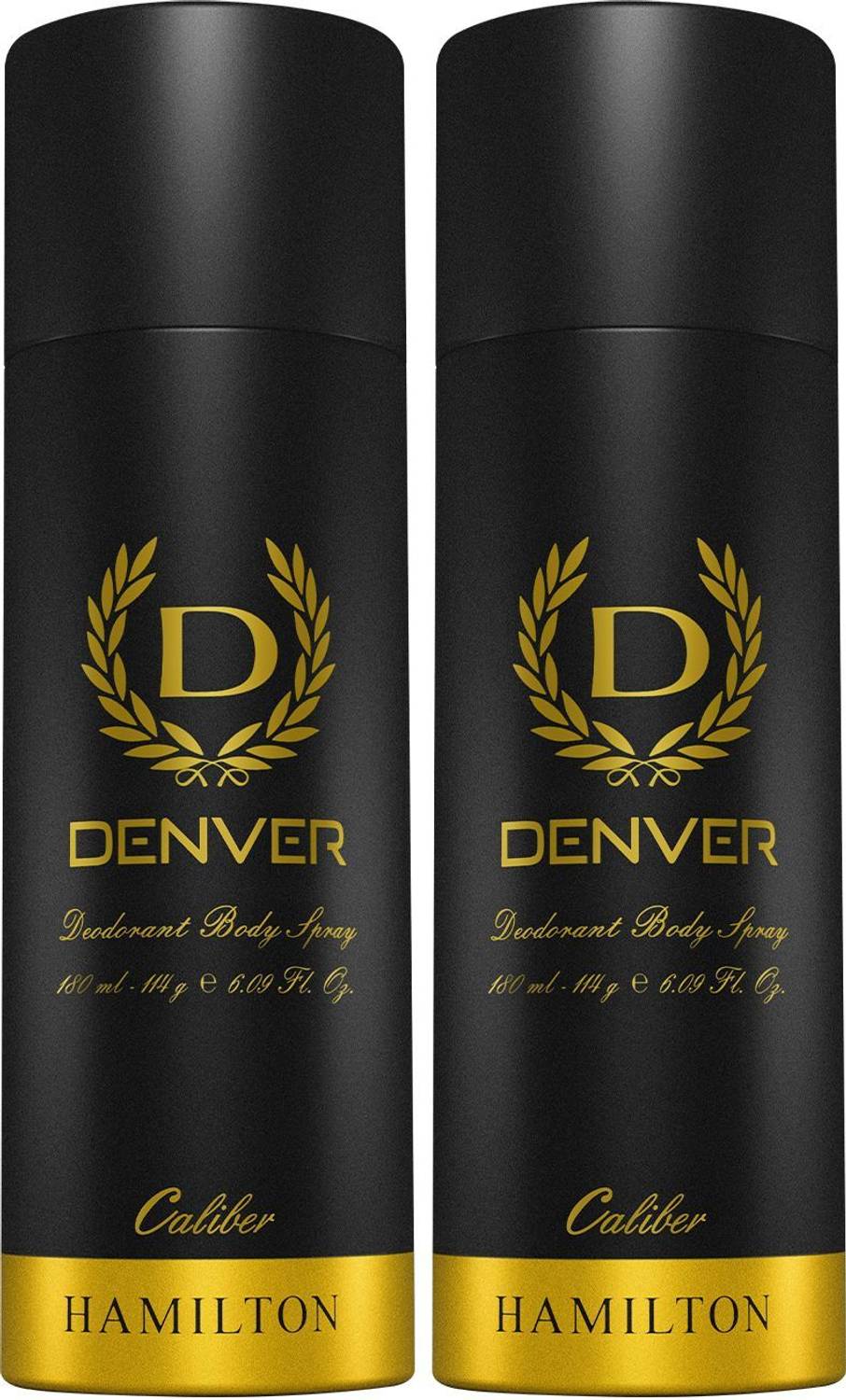 DENVER Caliber Combo Deodorant Spray - For Men (360 ml, Pack of