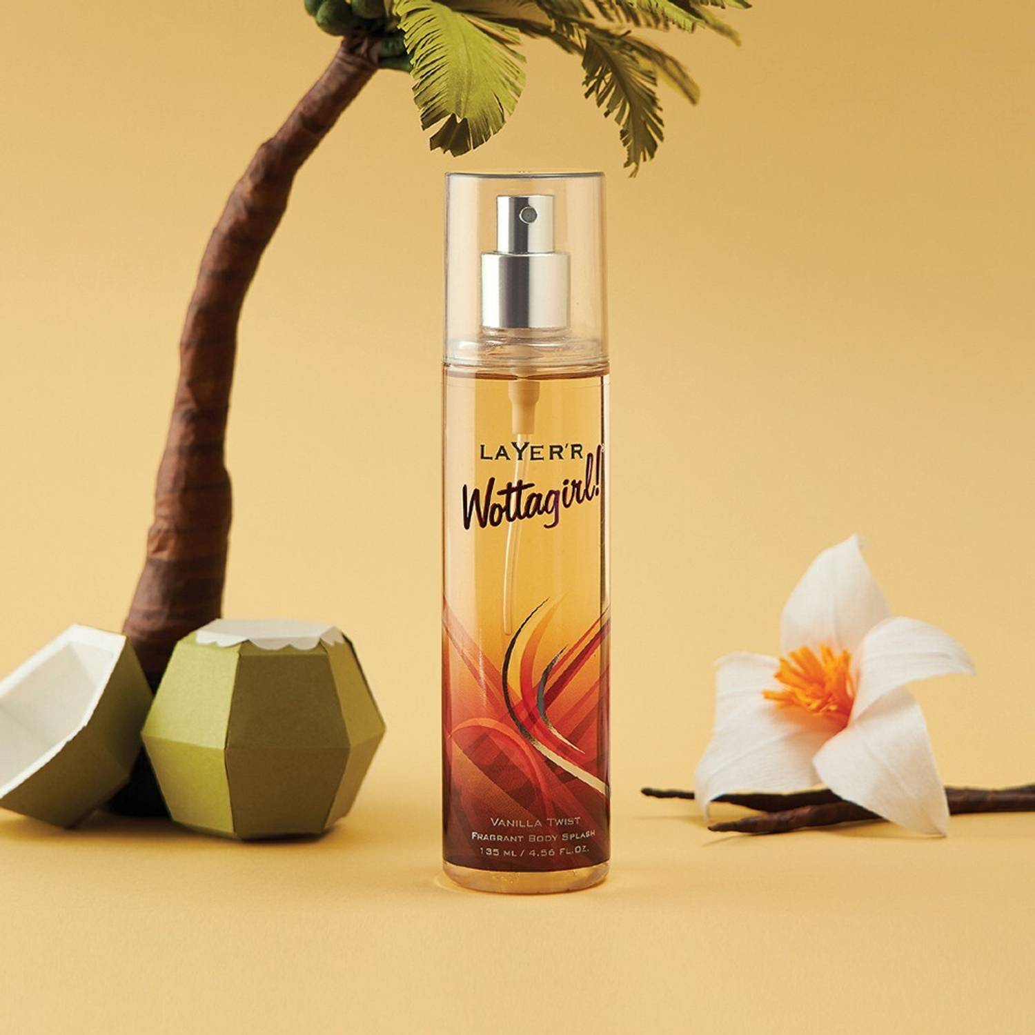LAYER'R Vanilla Twist Body Splash 135ml - Image 2