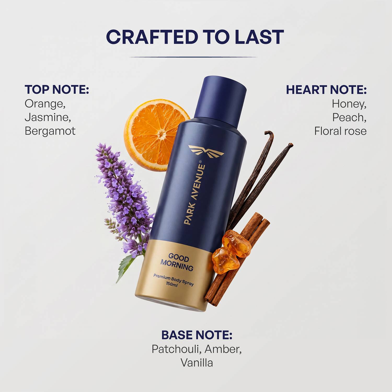 PARK AVENUE Good Morning Body Spray 150ml - Image 4