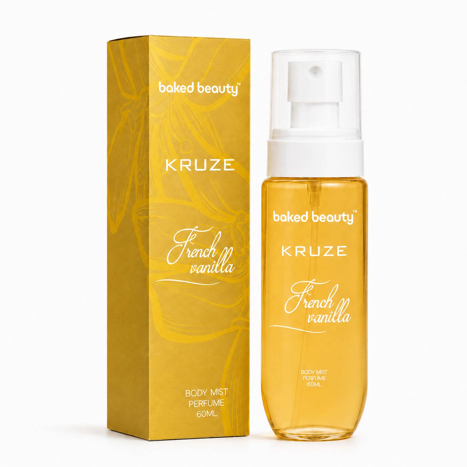 BAKED Kruze French Vanilla Body Mist 60ml - Image 4