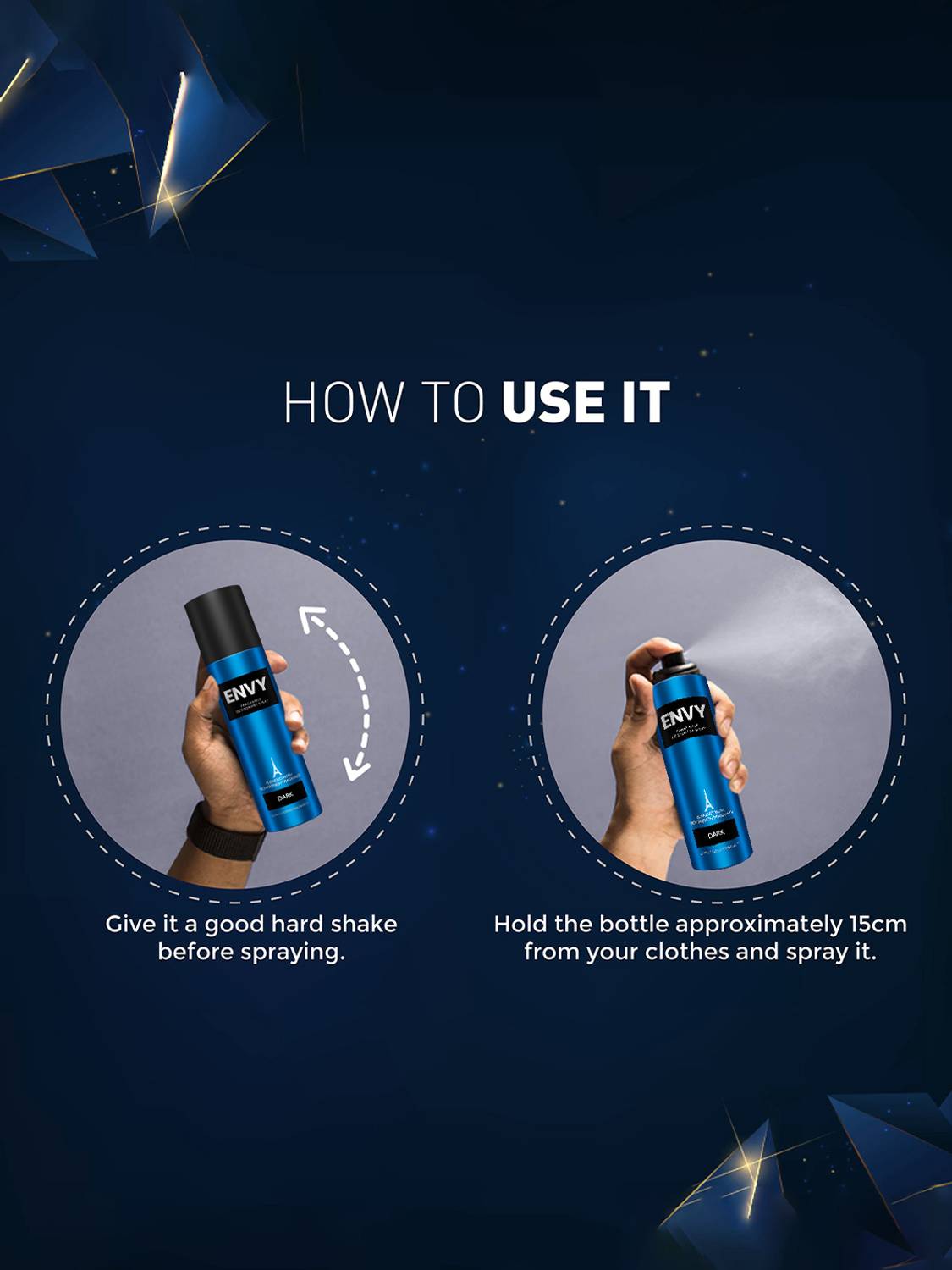 Envy Fairy & Dark Perfume Deodorant Spray 140ml - Image 5