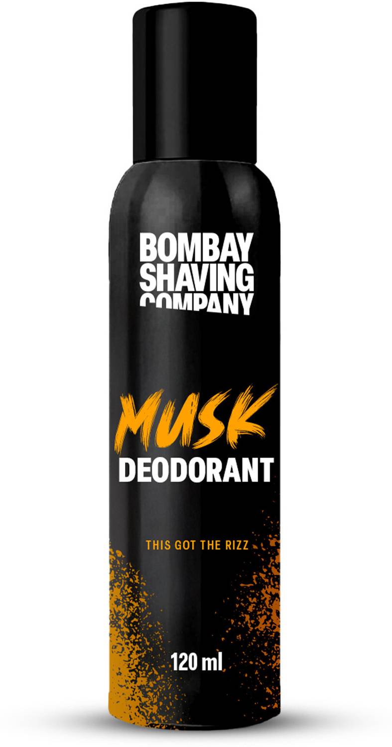 BOMBAY SHAVING COMPANY Long Lasting Fragrance Musk Deodorant Fresh & Bold Perfume Body Spray  -  For Men & Women