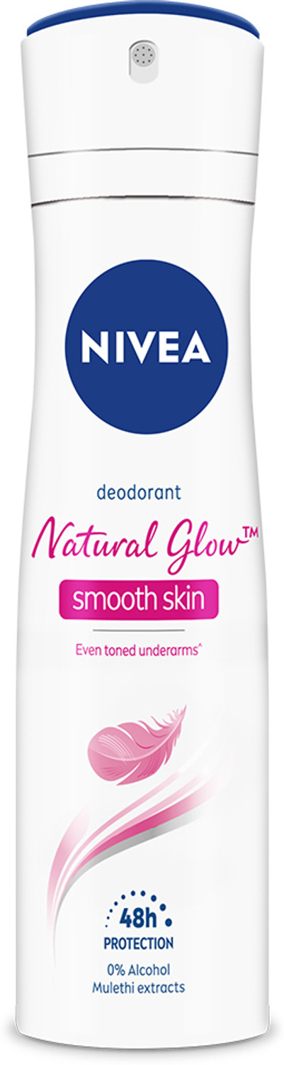 Image of NIVEA Natural Glow Sensitive Deodorant & Natural Glow Smooth Deodorant Spray - For Women