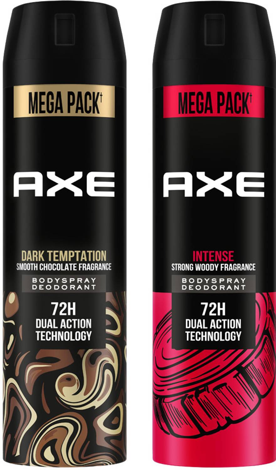 AXE Dark Temptation & Intense Deodorant Spray - 430 ml - Image 1