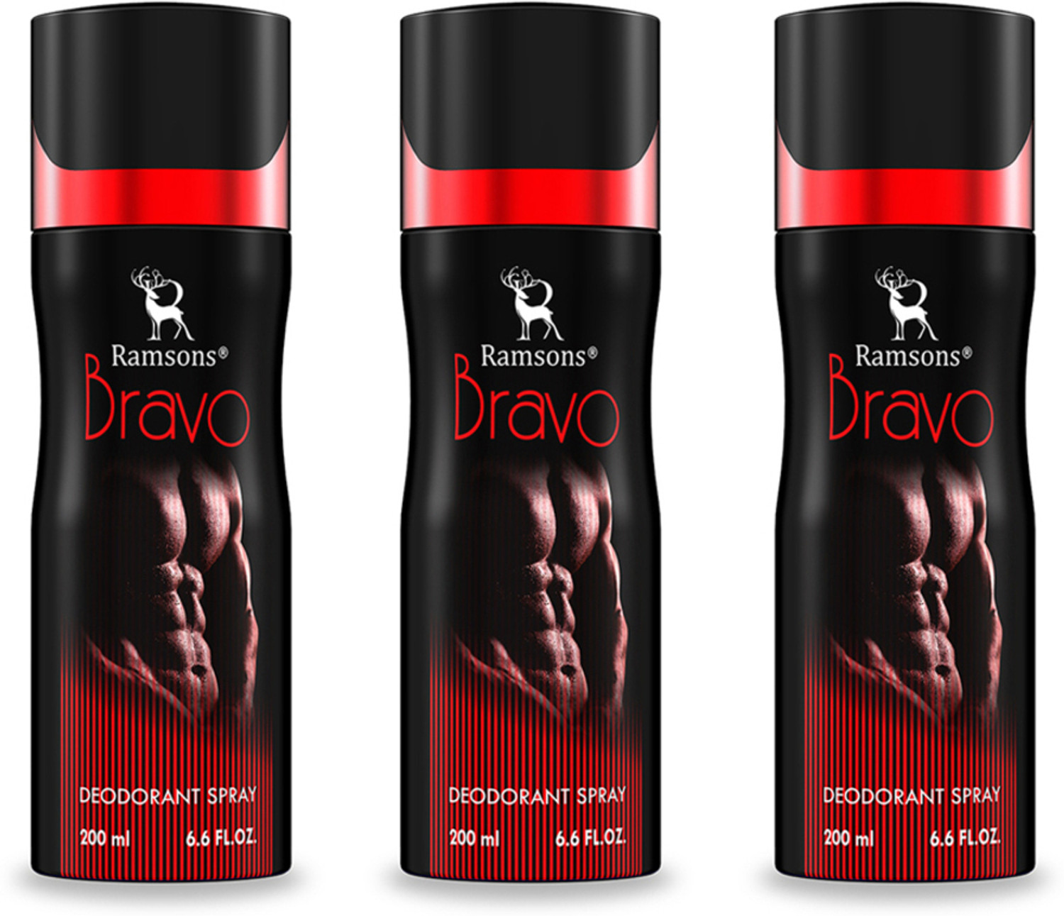 Image of RAMSONS Bravo Deodorant Spray - For Men