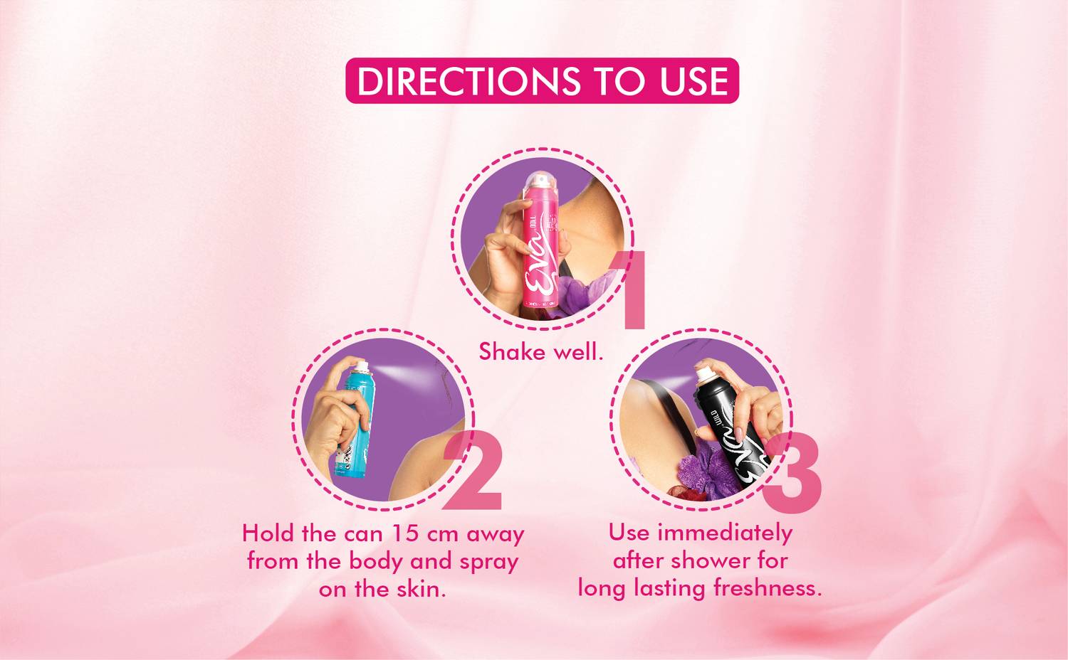 EVA Doll Deodorant Spray 150 ml - Image 3