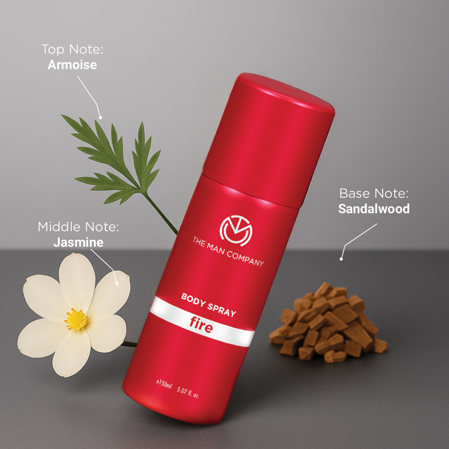 Image of THE MAN COMPANY The Power Quad Deodorant Set - Arctic, Night, Fire and Ember Body Sprays Deodorant Spray - For Men