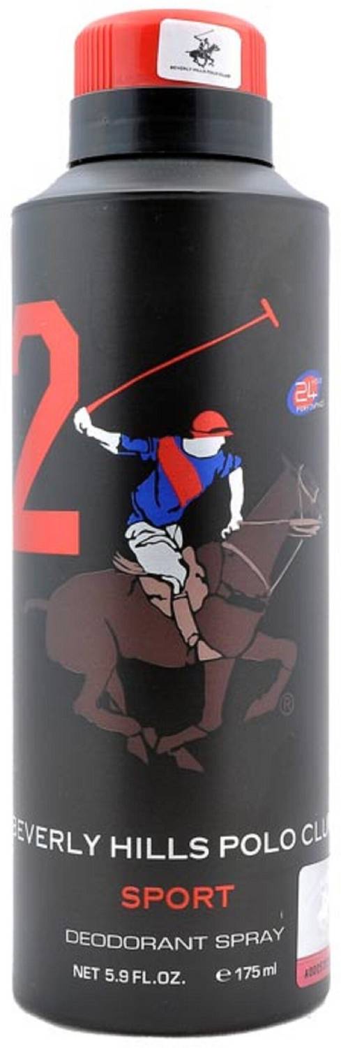 beverly hills Polo Club Sport No 2 Deodorant for Men Deodorant Spray - For Men