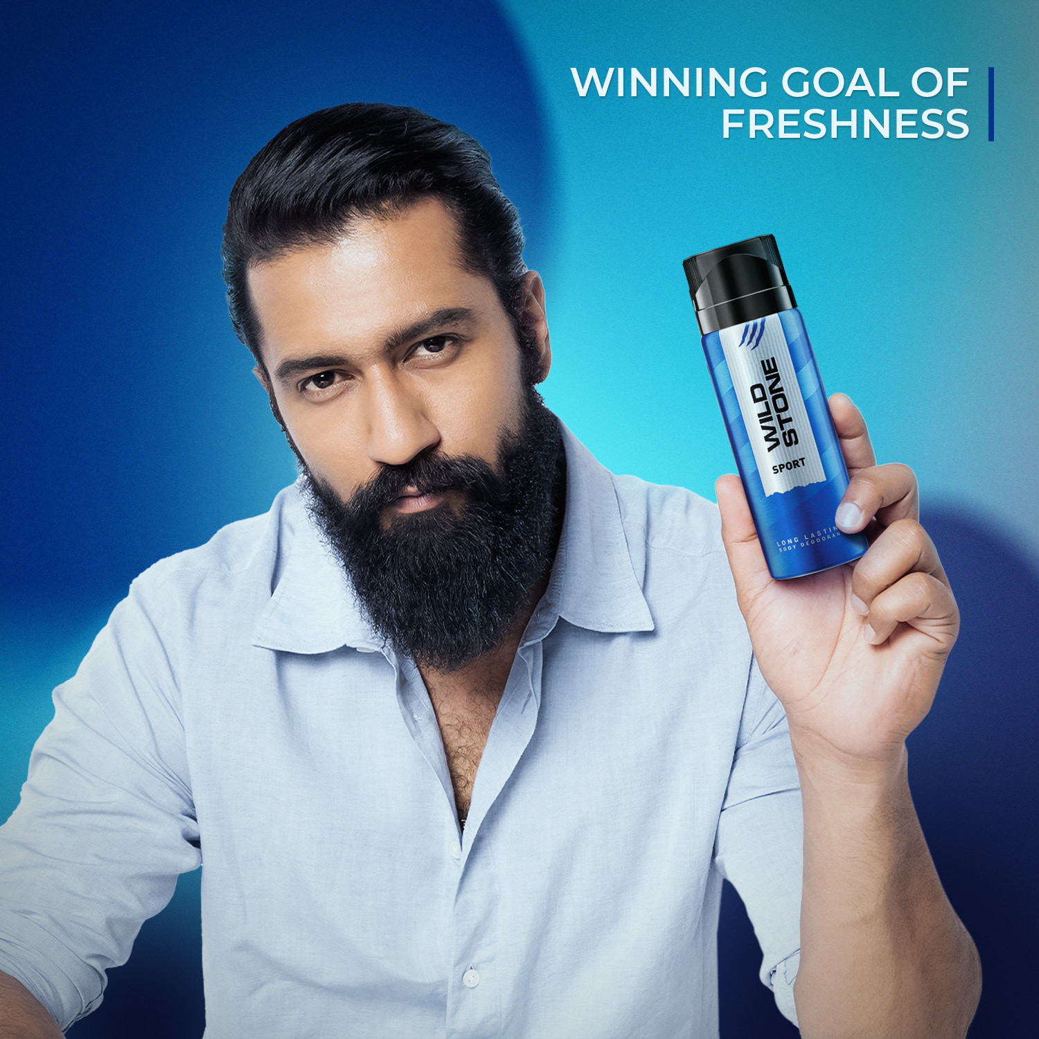 Image of Wild Stone Sport Long Lasting deodorant for Men | Best For GYM | Perfect Active Lifestyle Body Spray - For Men