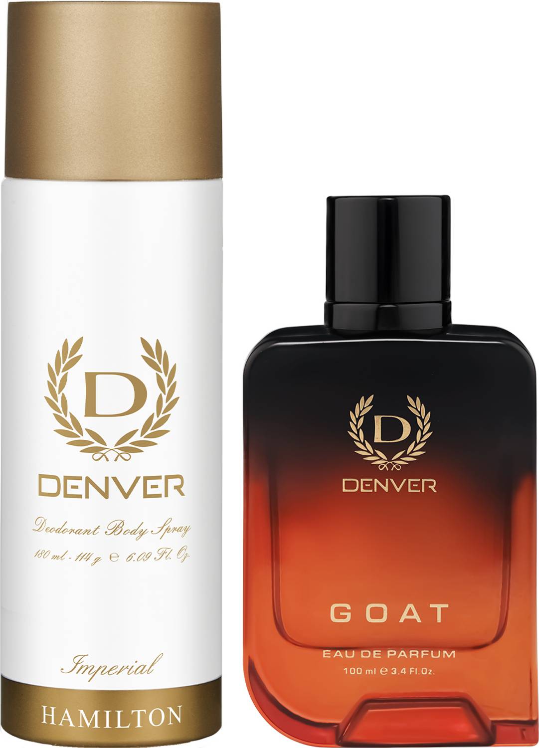 DENVER Goat Premium Eau De Parfum 100 ml & Deodorant 180 ml - Image 1