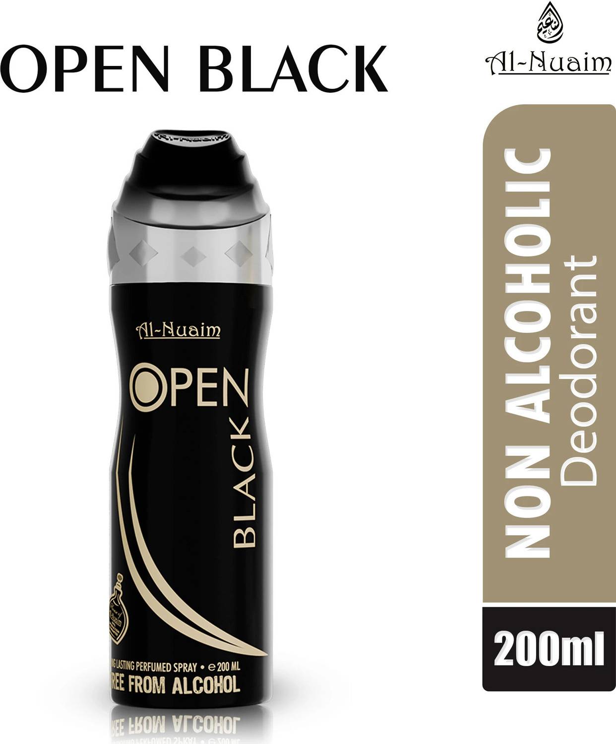 Al Nuaim Open Black Body Spray - Image 2