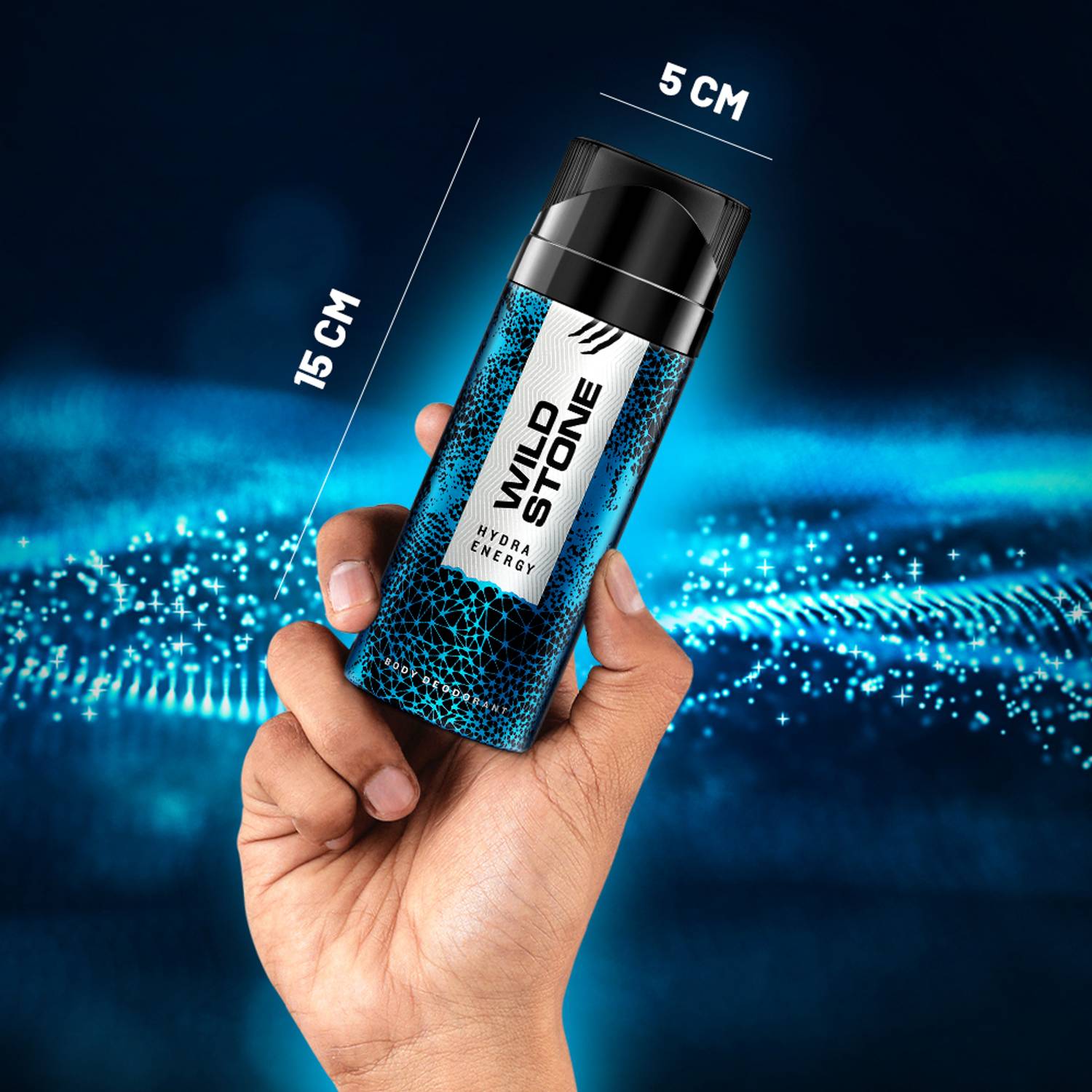 Wild Stone Hydra Energy Body Spray - For Men - Image 3