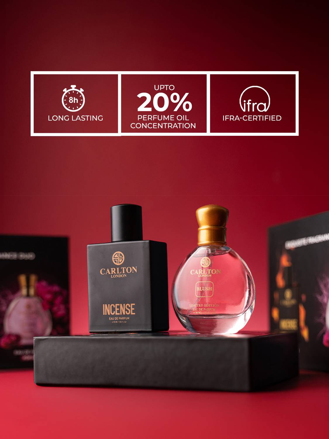 CARLTON Exquisite Fragrance EDP Gift Set 50ml - Image 3