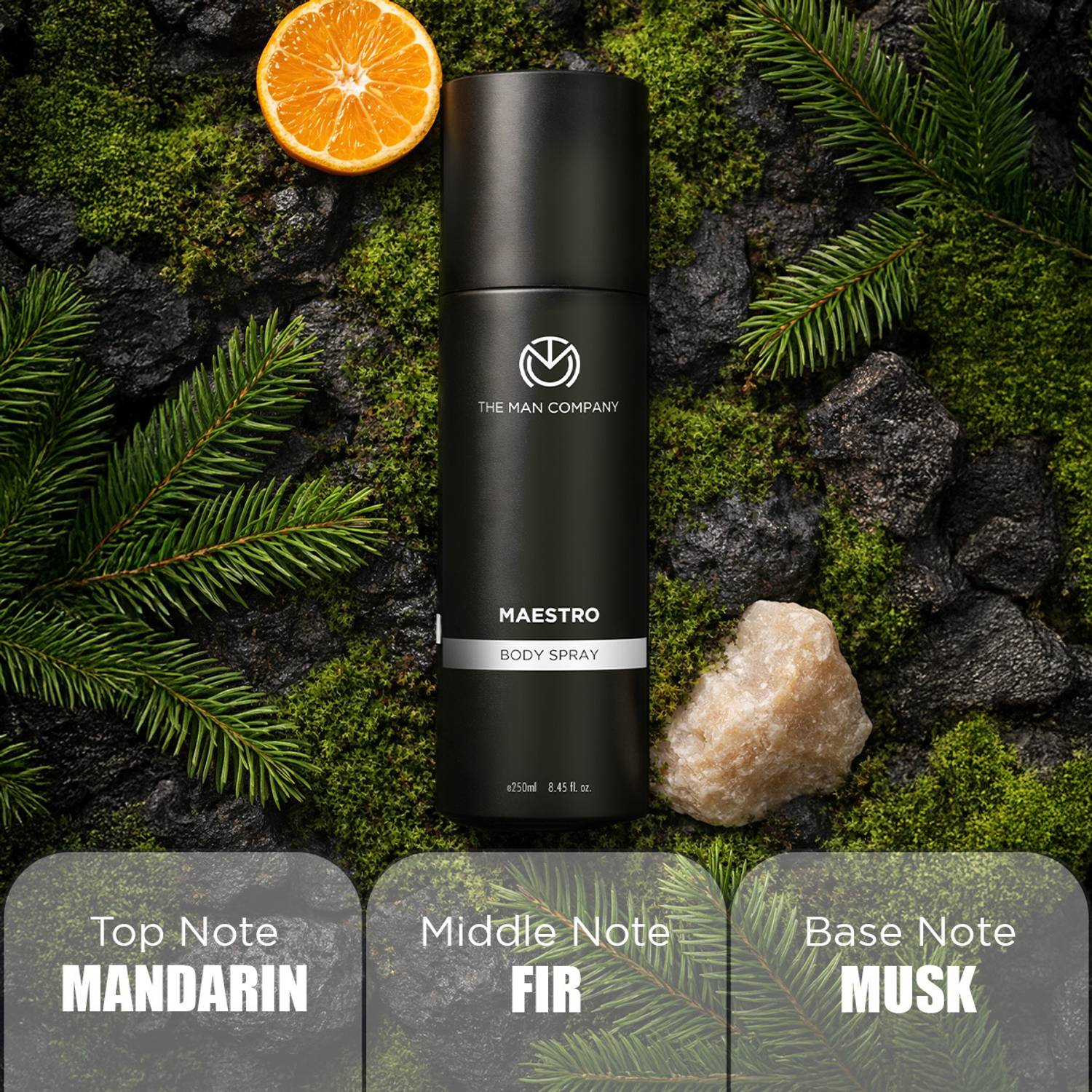 THE MAN COMPANY 4x250ml Deodorant Body Pack of 4 · 250 ml (1 L total) - Image 5