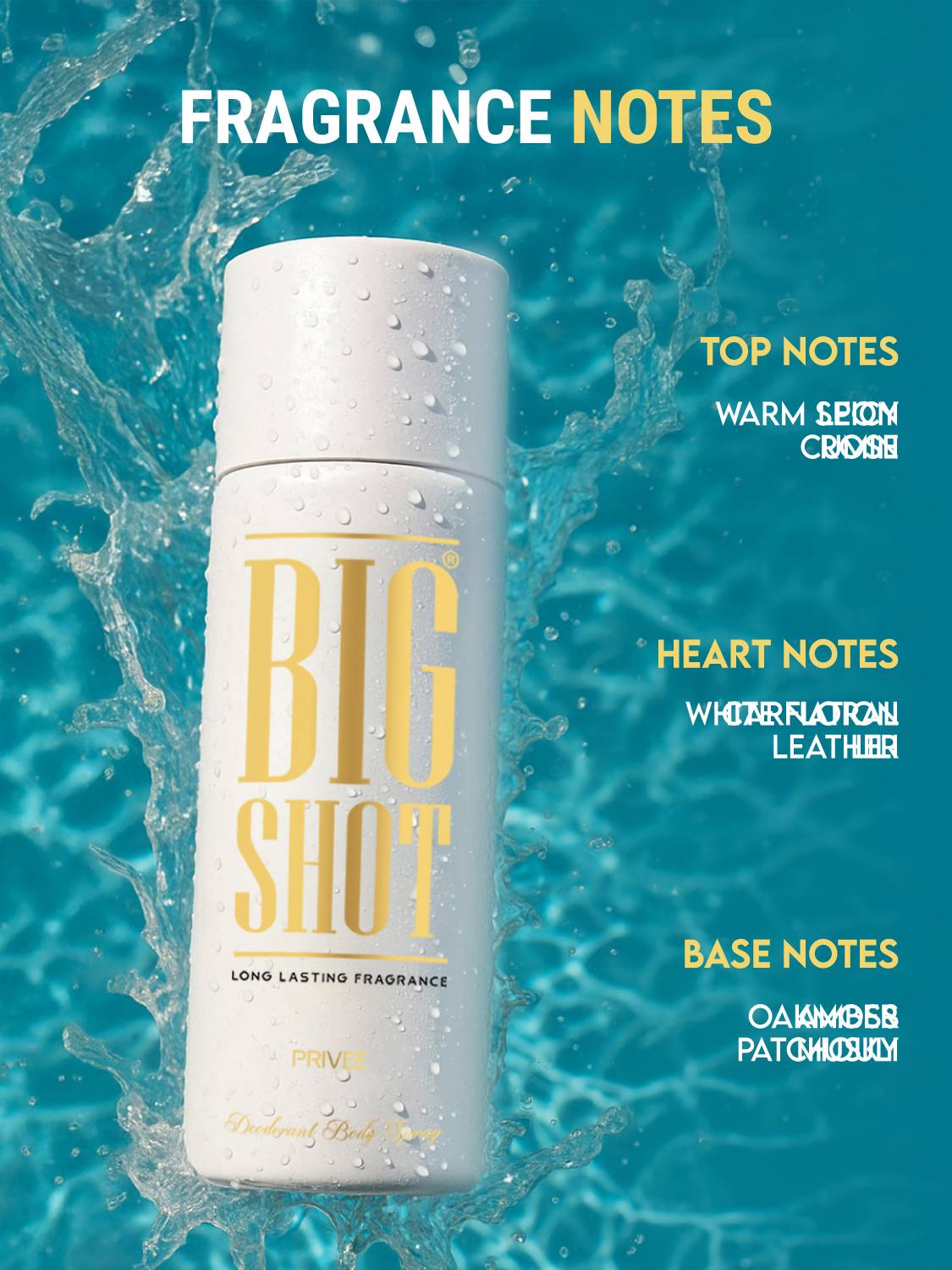 OSCAR Big Shot Eros, Privee & Red Deo Spray 150mlx3 - Image 3