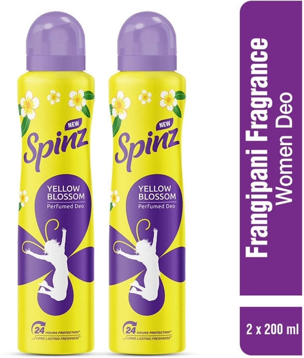 Image of Spinz Yellow Blossom Deo Body Spray - For Men & Women