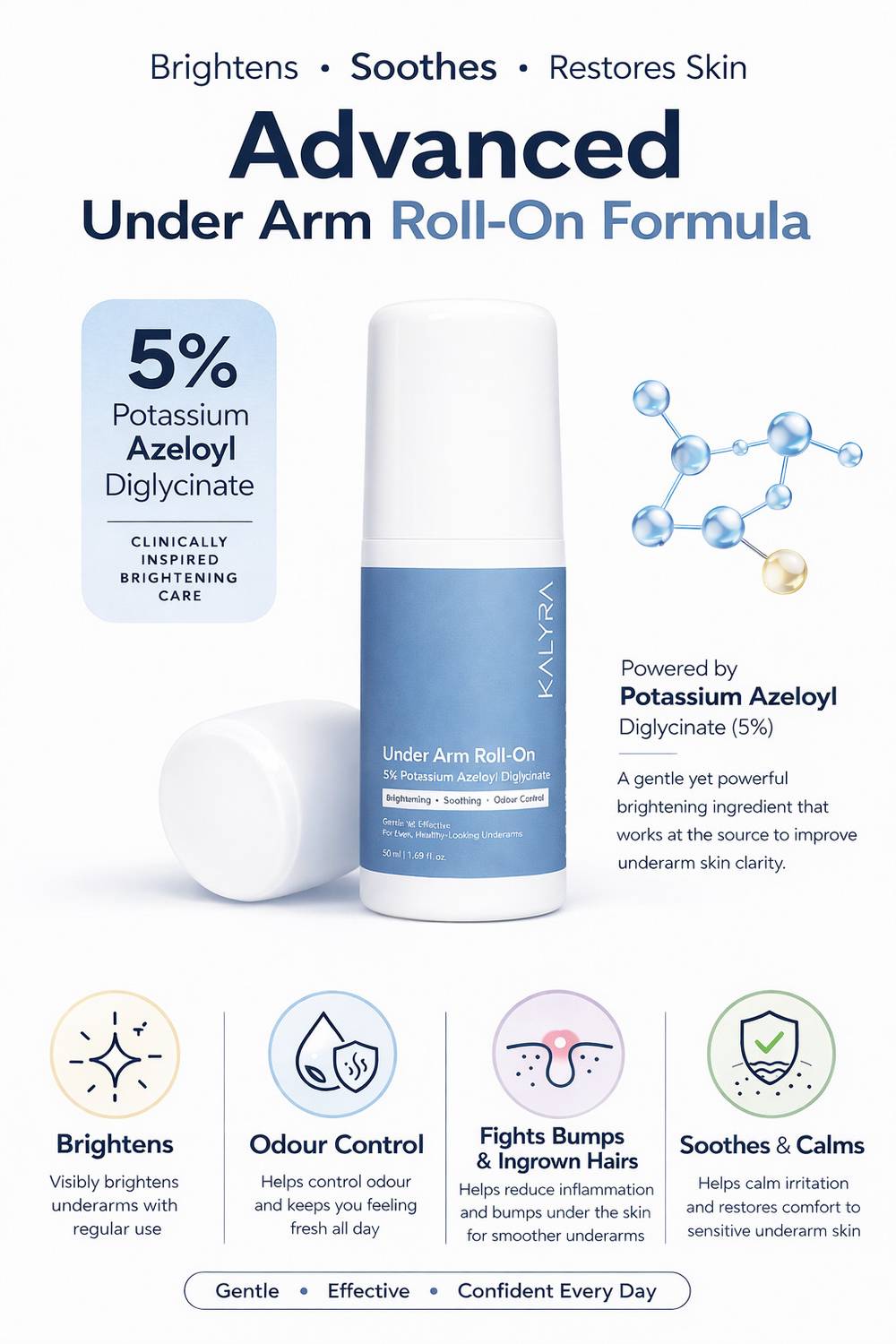 Kalyra Underarm Roll-On 5% Potassium - Image 3