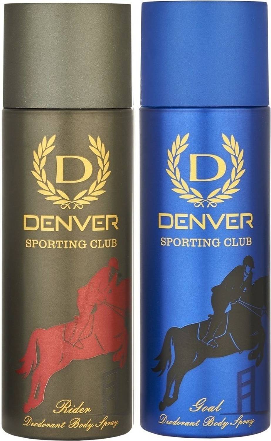 DENVER Sporting Club Rider & Goal Long Lasting Deodorant Spray -