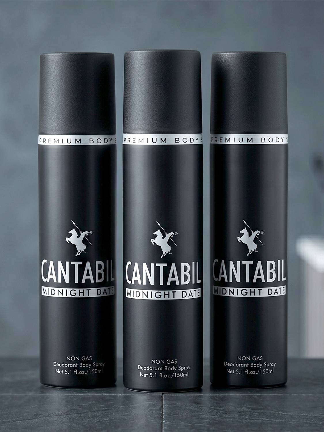 CANTABIL Midnight Date Body Spray Unisex Long Lasting No Gas Deodorant Body Spray  -  For Men