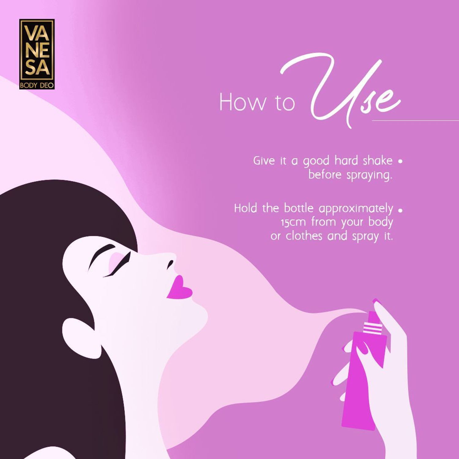 Image of VANESA Babe, Queen & Shero Combo (Pack of 3) Deodorant Spray - For Women