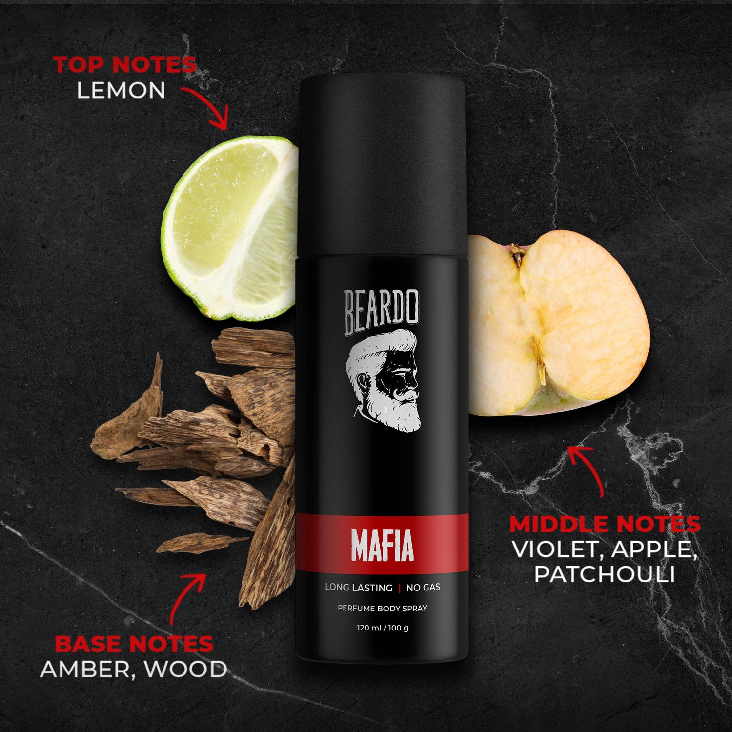 BEARDO Long Lasting Deo Sprays Combo for Men - Image 5