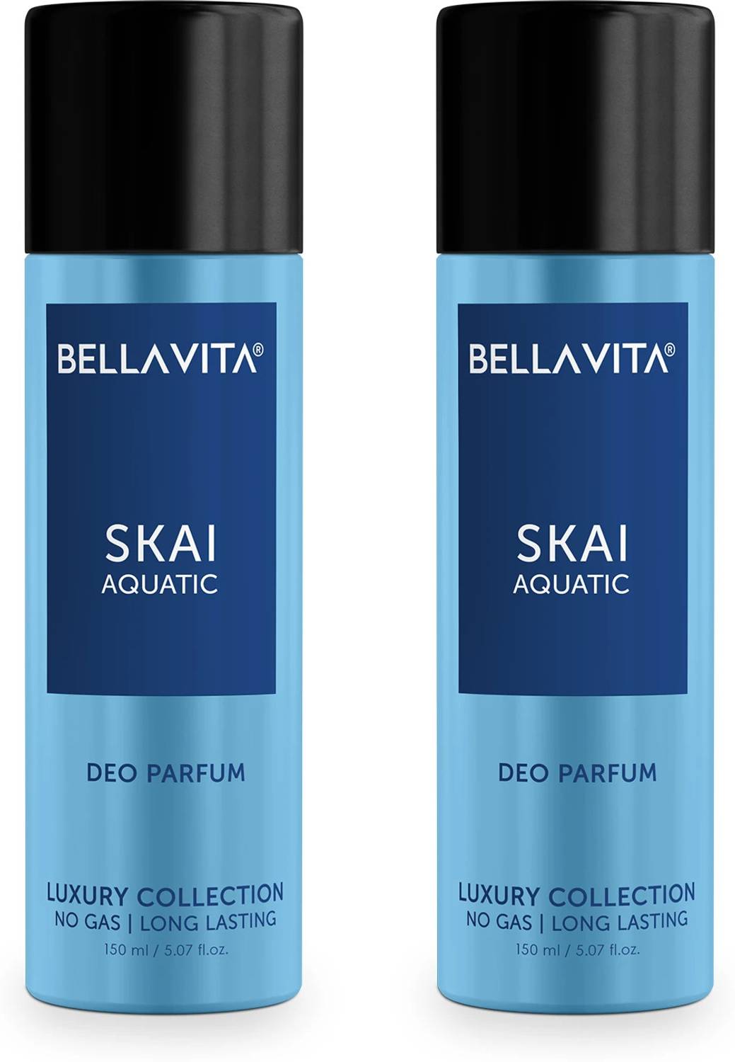 BELLAVITA SKAI Aquatic Body Parfum Deo Combo, Long Lasting Premiu