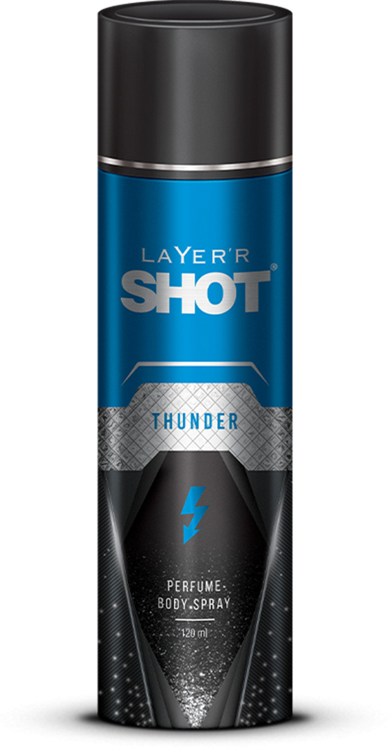 Image of LAYER'R Shot - Thunder Deodorant Spray - For Men