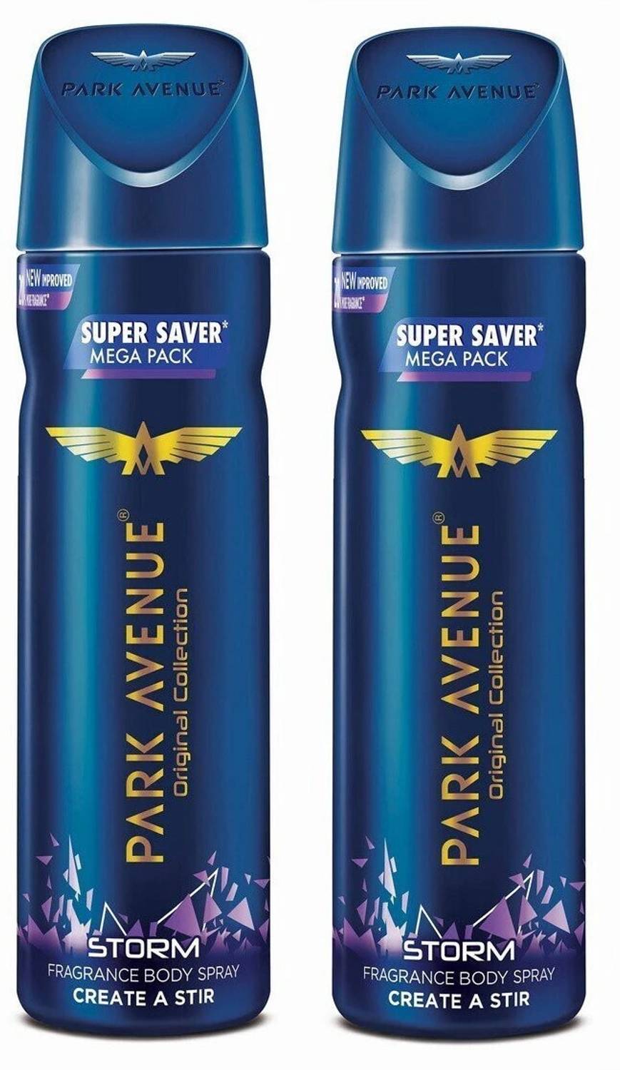 PARK AVENUE Storm Deo Spray Body Spray - For Men (300 ml, Pack