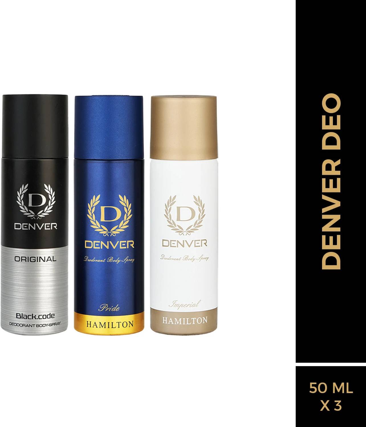 Denver Black.code Original Pride & Imperial Nano for Men - Image 1