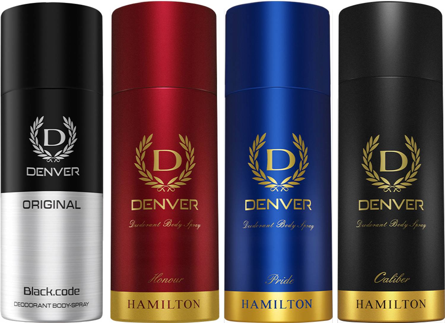 DENVER Caliber Nano Deodorant Spray - For Men - Image 1