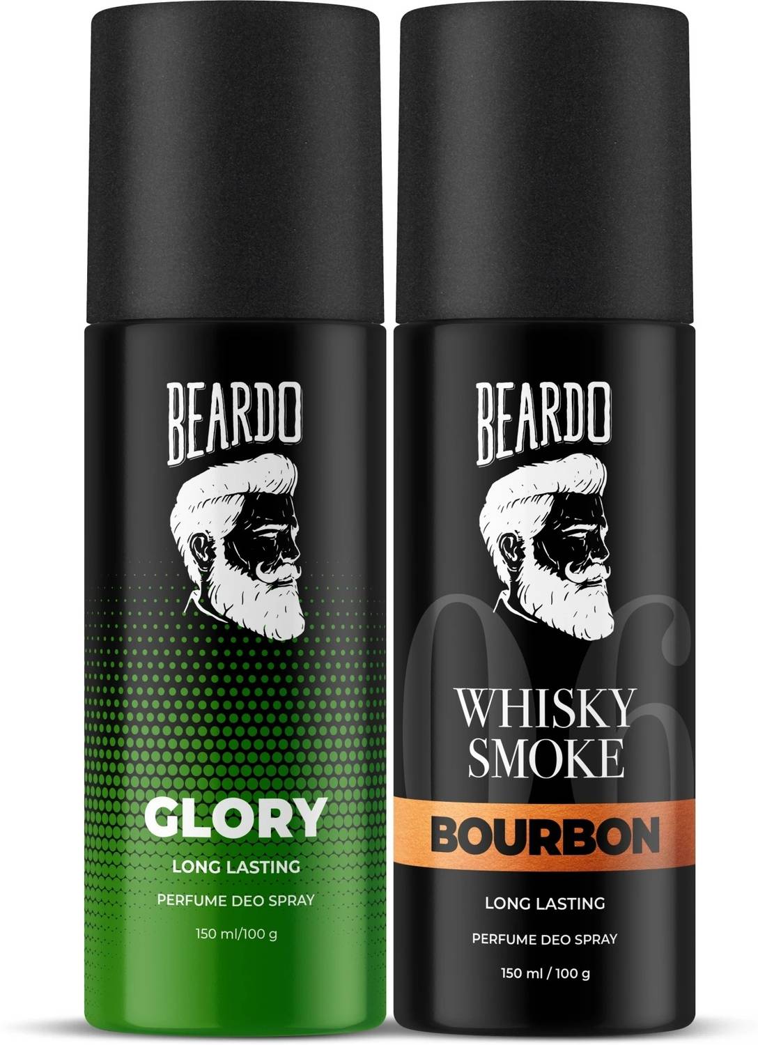 BEARDO Glory & Whisky Smoke Bourbon Body Spray Long Lasting Deo