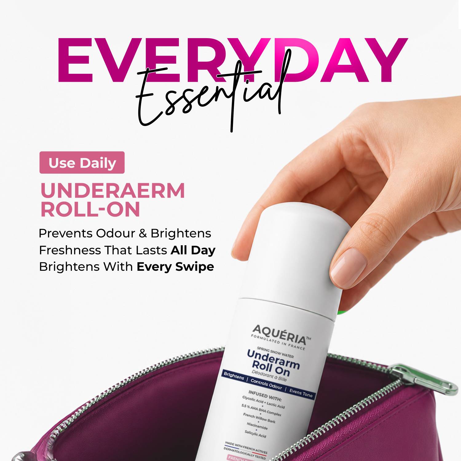 Aqueria Multi Active Underarm Roll On - Image 4