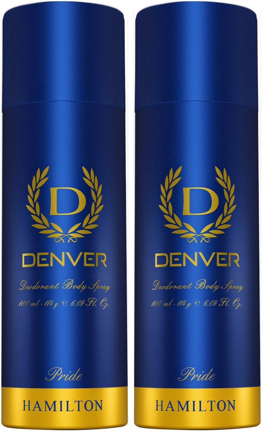 DENVER Pride Combo body Deodorant Spray - For Men (360 ml, Pack