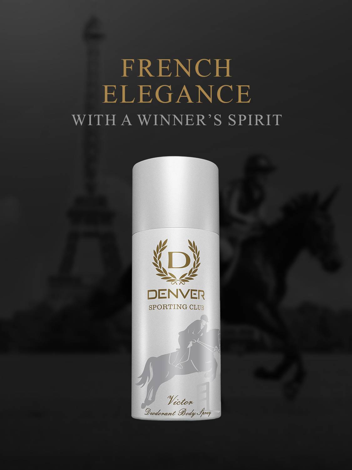 DENVER Victor Deo Deodorant Spray 165ml - Image 4