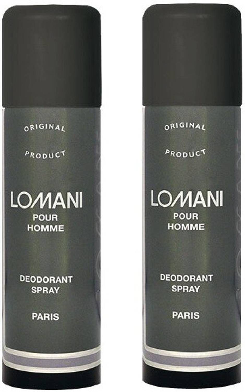 LOMANI Pour Homme Deodorant spray, 200 ml each (Pack of 2) Deodor