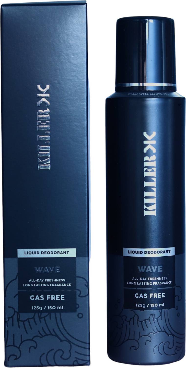 KILLER Wave No Gas Deodorant Spray 150 ml - Image 2